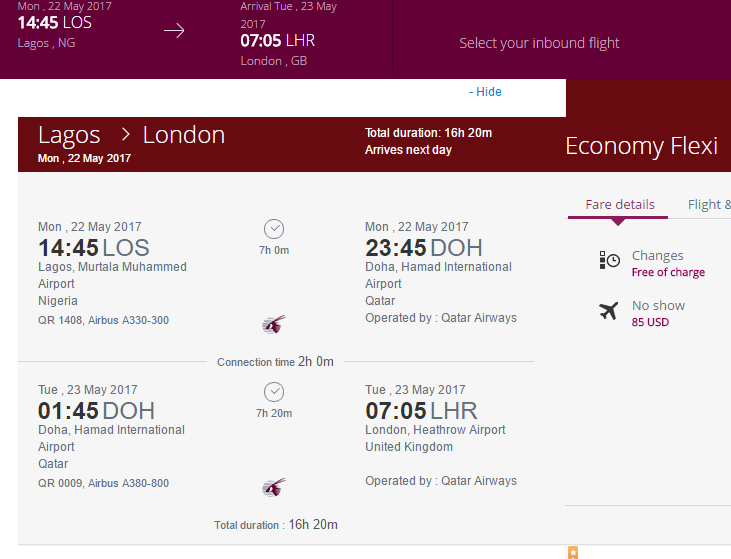 Qatar Airways Nigeria: How To Book Flight Ticket Online And Their Office Address - GMPOSTS
